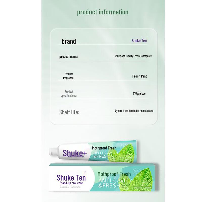 Sakol Anti-Cavity & Fresh Breath Toothpaste