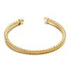 Personalisierte Retro Offene Manschettenarmband aus Edelstahl 4MM