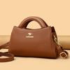 New large-capacity women's bag simple and versatile medium mother shoulder crossbody handbag casual handbag bag