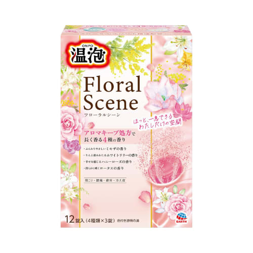 

Теплая пена Floral Sheen 12 таблеток