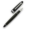 Pluma estilográfica Sailor Profit Casual con detalles en plata, negra, extrafina, 11-0571-120