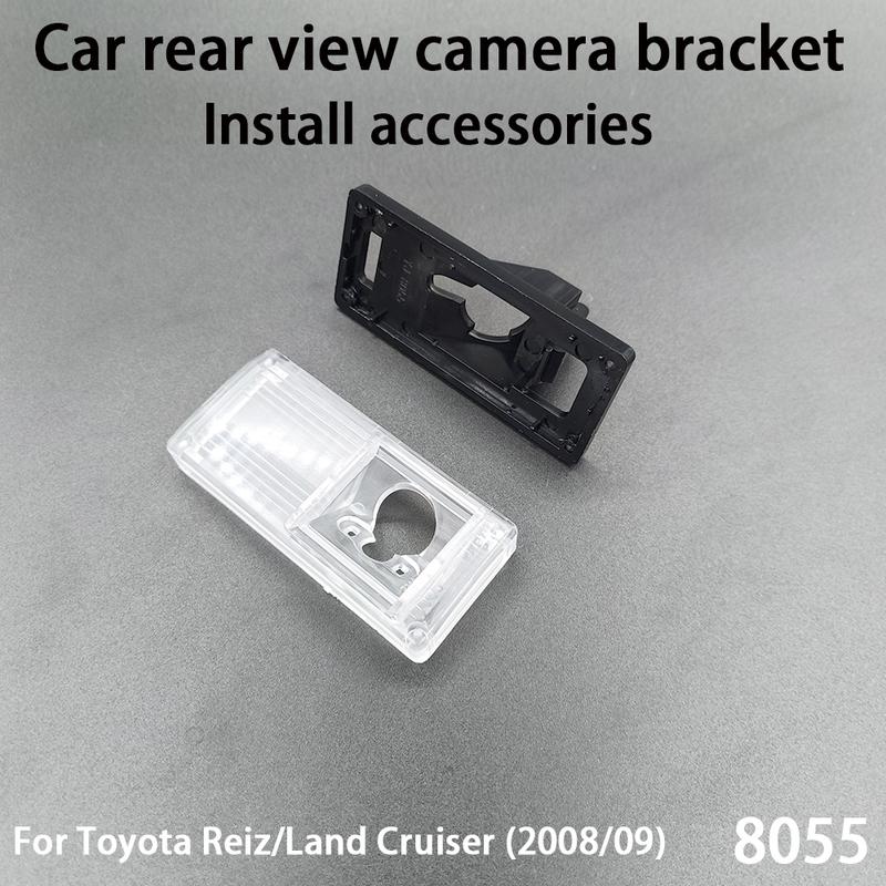 Telecamera posteriore per auto AHD 1080P 720P CVBS a 170° per Toyota Land Cruiser LC 100 120 200 Prado Traiettoria/Riga di parcheggio inverso per auto