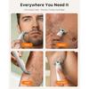 Electric Groin & Body Hair Trimmer - Painless Beard Razor for Men, All-in-One Body Groomer, Waterproof Wet/Dry Men's Ball Shaver with Magnetic Head,