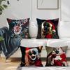 T-Terrifier Cushion Cover Square Sofa Cushion Cover Casual Skin-Friendly Comfortable Film Pillow 3 Horror Cover
