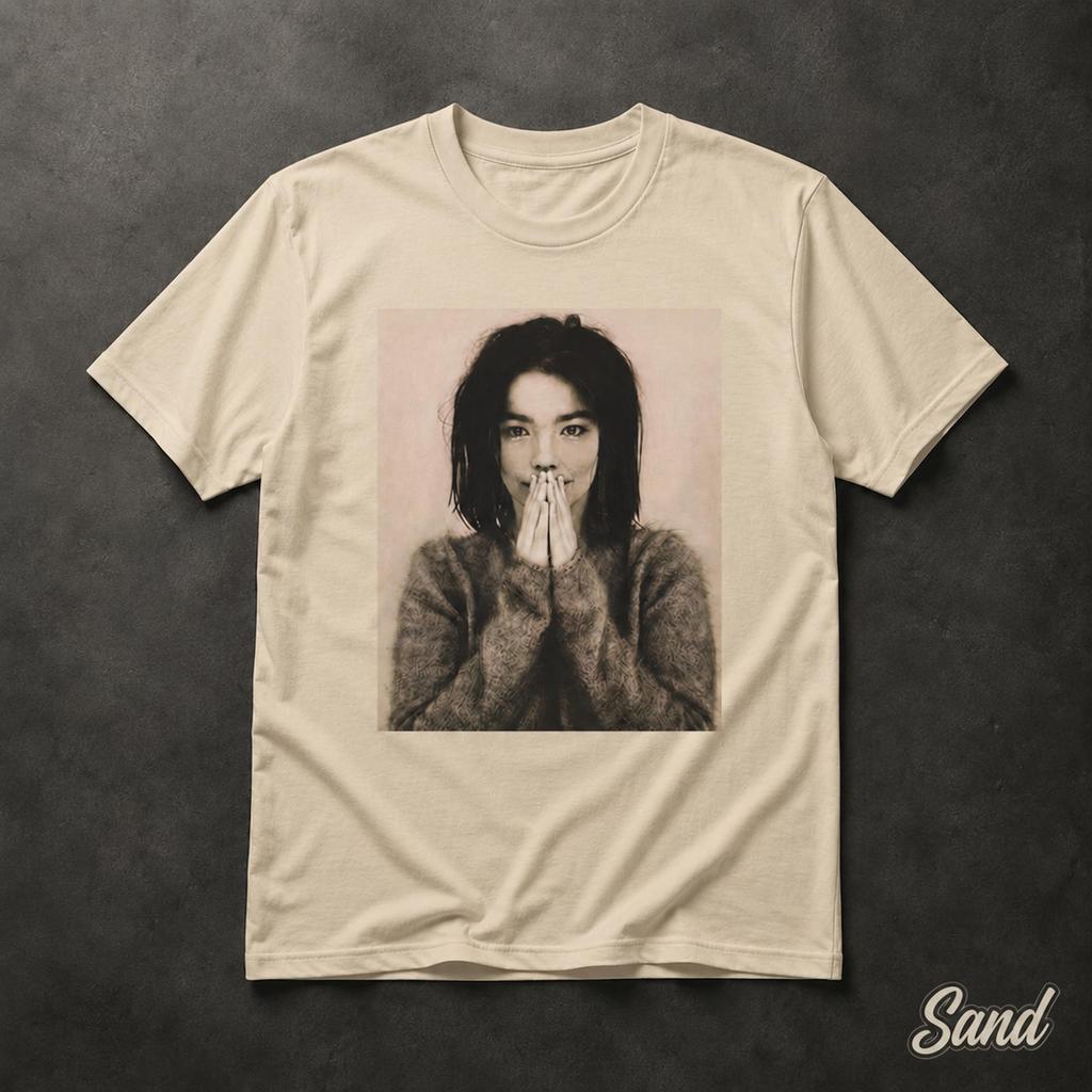 Bjork Debut T-Shirt, Music Icon Tee, Alternative Band Top, Concert Shirt