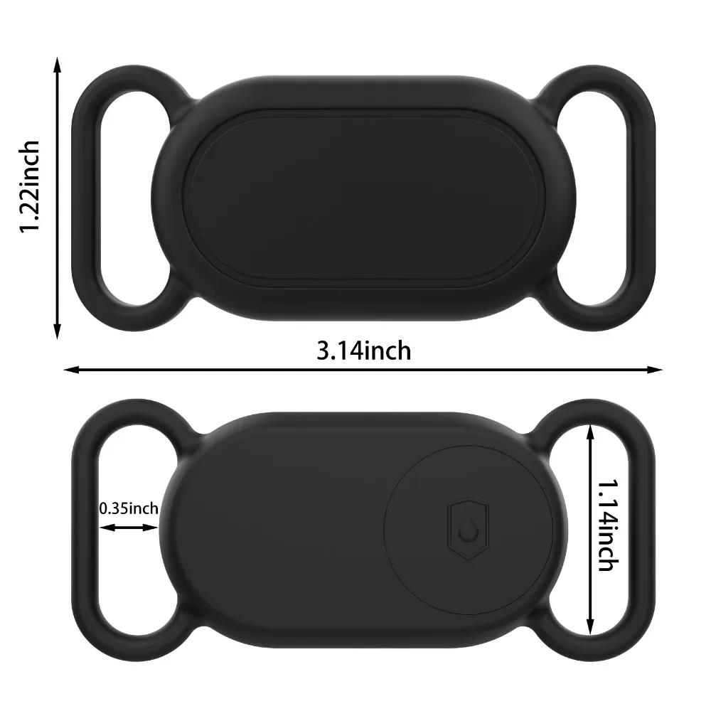 Custodia Protettiva per Samsung Galaxy SmartTag2 Porta Collare Cane Gatto Copri Custodia Sleeve Per Galaxy Smart Tag 2 Custodia Impermeabile in Silicone