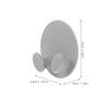 4Pcs Heavy-Duty Adhesive Plug Holder Power Cord Organizer Socket Hook for Home Office Kitchen Bathroom Multi-Function Cable