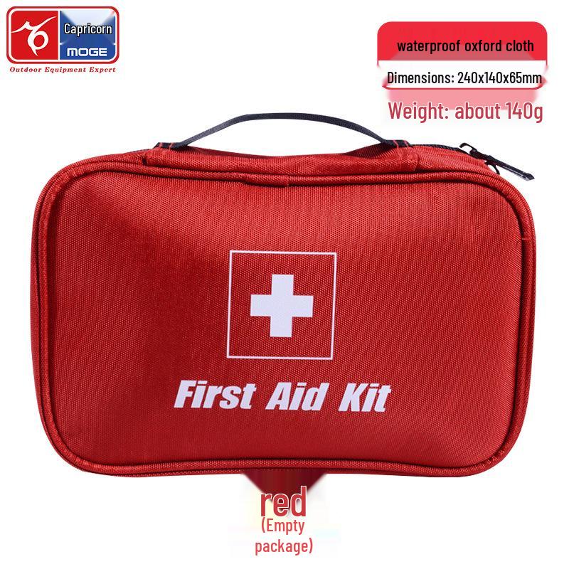 Capricorn Outdoor Family First Aid Empty Kit Bag - Durable and Embroidered