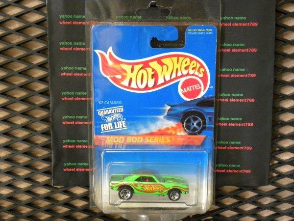 Hot Wheels CAMARO MOD BOD SERIES 1996 1967 Camaro '67 #399