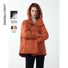 Langzi Retro Diamond Quilted Goose Down Jacket