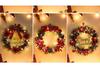 Christmas Wreath - 40/50/60cm Holiday Decorations & Ornaments for Door Hanging