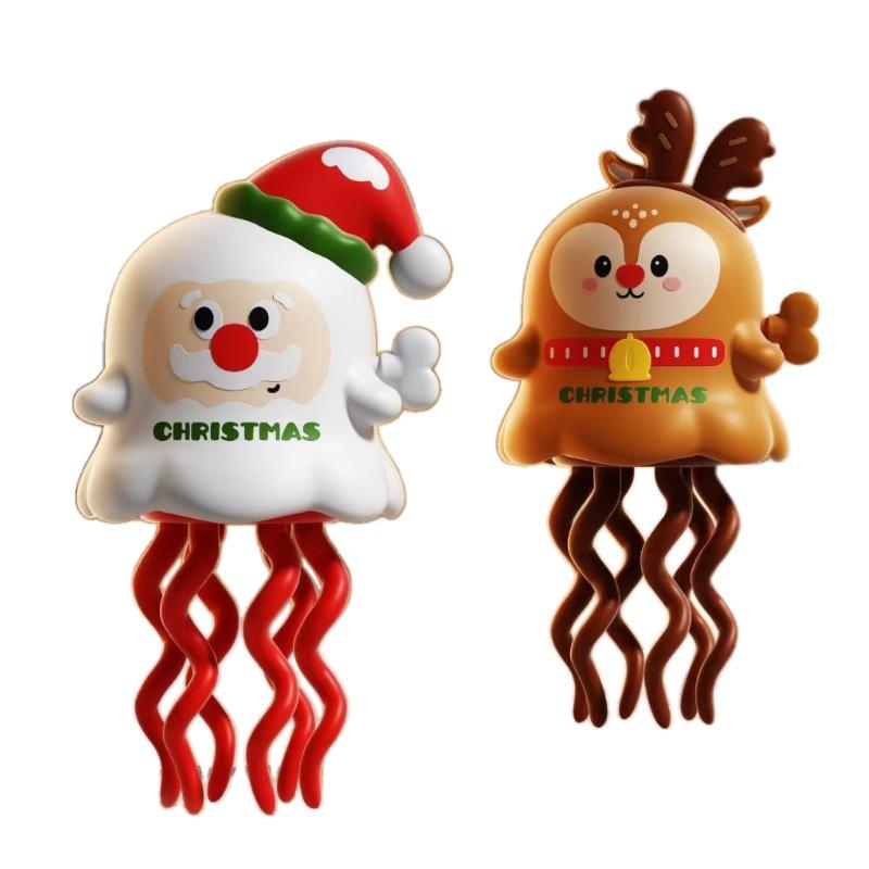 Christmas Dancing Octopus Toys & Halloween Ghost Dolls: Creative Stress-Relief Toys for Kids