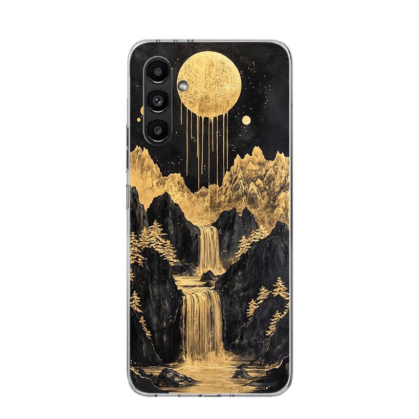 Chinese Style ink Painting Art Phone Case For Samsung Galaxy A17 A16 A14 A15 A13 A57 A56 A54 A55 A53 A37 A36 A34 A35 A33 A26 A24