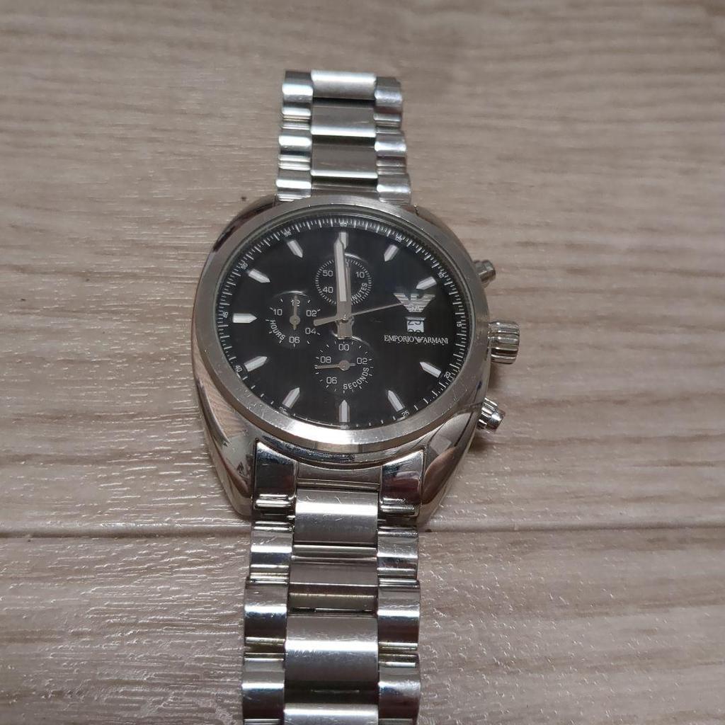 Used EMPORIO ARMANI Chronograph Watch Body