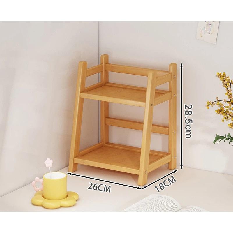Multi Functional Kitchen Shelf Small Desktop Condiment Rack Tiered Storage Organizer For Oil Salt Sauce Vinegar Countertop Use