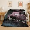 Cute Girl Super Sonico Cartoon Soft Flannel Throw Blanket,Cozy Blanket for Bed,Couch,Sofa,Bedroom,Living Room,Travel,Picnic Kid