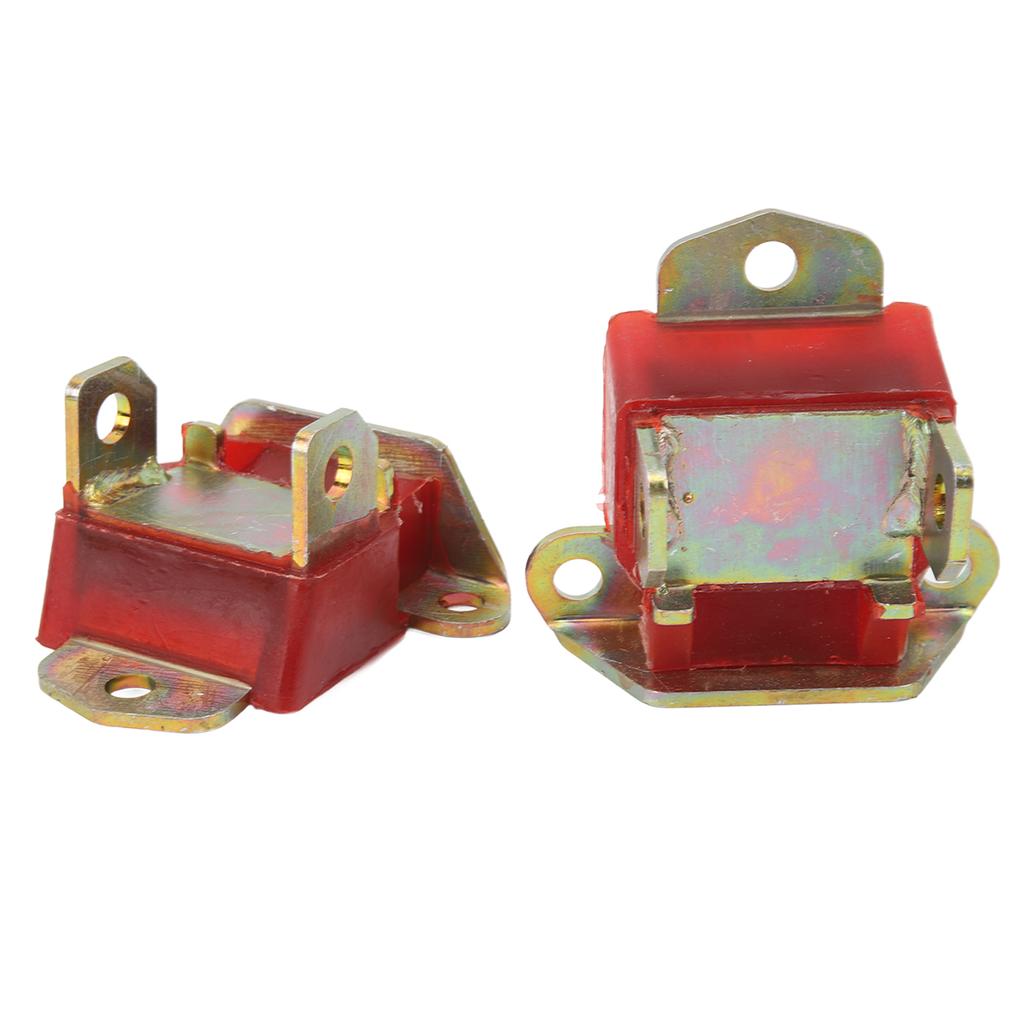 2pcs Engine Mount 3990914 3960768 Polyurethane Galvanized Steel Replacement for Chevy LS1 LS2 LSX LQ9 SBC BBC