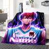 Customiz Name Personality Kuroko's Basketball Blanket Soft &Warm Sofa Office Bed Travel Lunch Break Blanket, Gift Suitable All Seasons