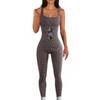 Tuta Slimming a Coste con Scollo Quadrato - Moda Donna Autunno/Inverno 2025