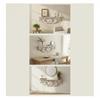 Wall Shelf with Carved Apron Decorative for Homeowners, Decorators