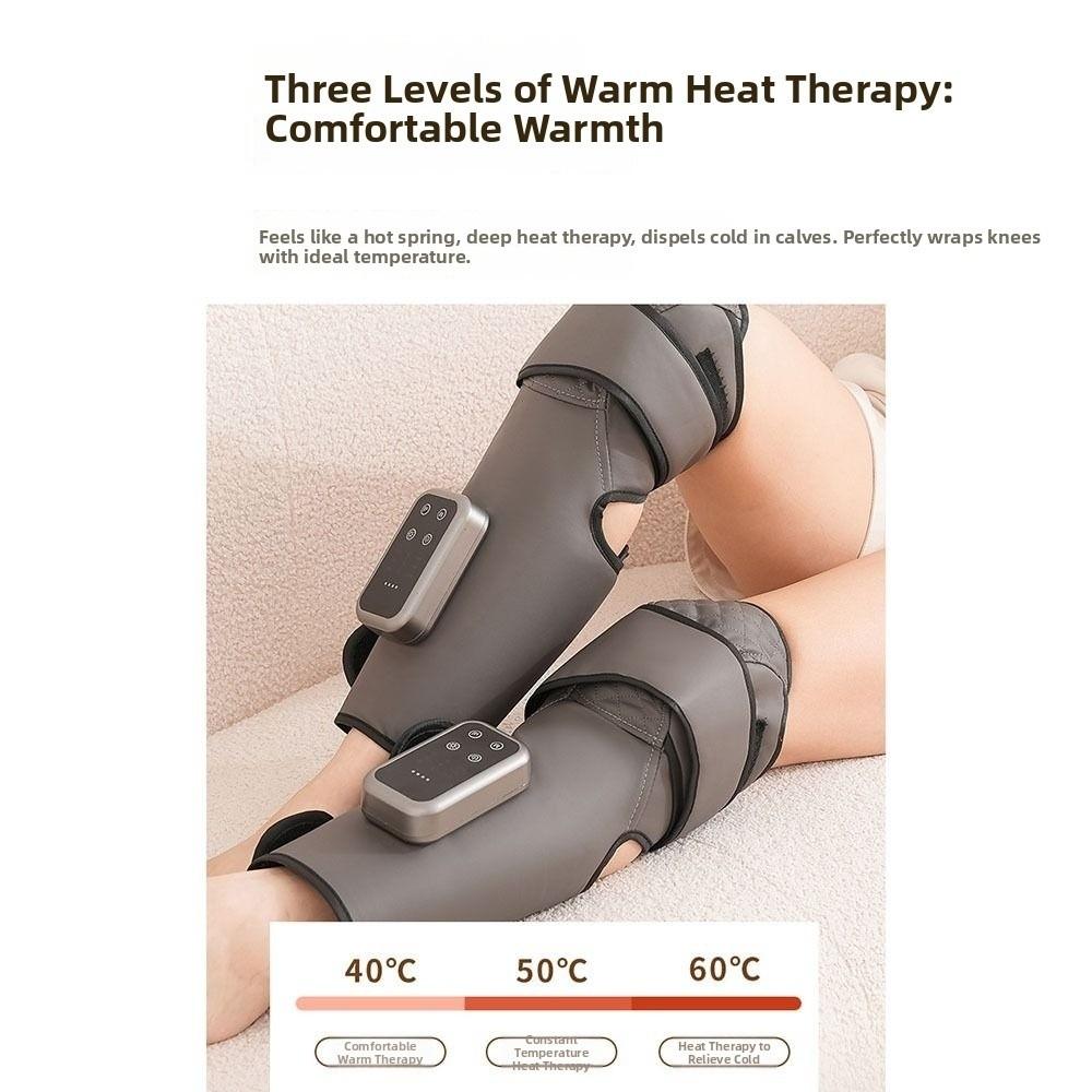 3 Levels Air Pressure Air Wave Massager Hot Compress Electric Air Pressure Device  Leg Massage