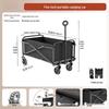 Foldable Outdoor Camping and Picnic Cart
