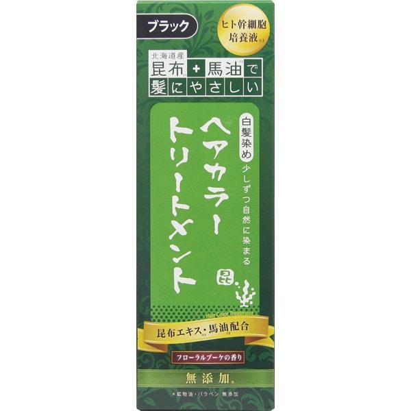 

Краска для волос Sanwa Tsusho Kelp And Horse Oil, черная, 200 г