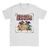 Men's Houses and Humans Vintage T Shirts Retro 90s Joke Gaming D20 Pure Cotton Tops Short Sleeve Round Neck Tee Summer T-Shirt