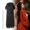 Headdress Chinese Ancient Wig Antique Hanfu Wig Headband Wei-Jin Style Lazy Costume Wig  Novice