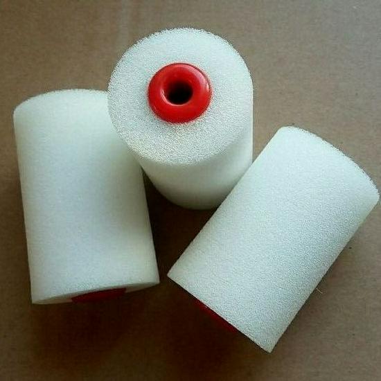 2-Inch & 4-Inch Water-Based Sponge Roller Brush, High-Density Polyurethane, Latex Paint, No Dead Corners, Free Shipping.