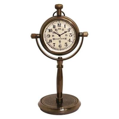 Antique Nautical Table Top Clock Desk Clock Desktop Maritime Clock Gift
