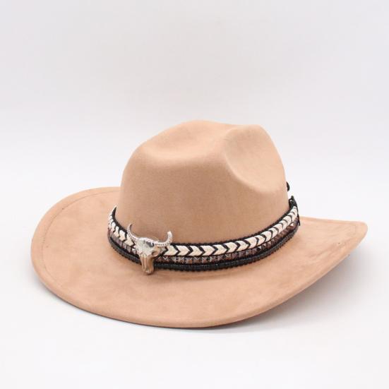 Cowboy Hat for Women And Men Shapeable Brim Western Cowgirl