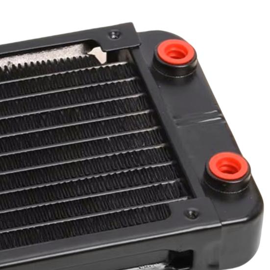 120mm Water Cooling Radiator Widely Used G1/4 Thread Aluminum Heat Exchanger Radiator PC Cooler Heatsink