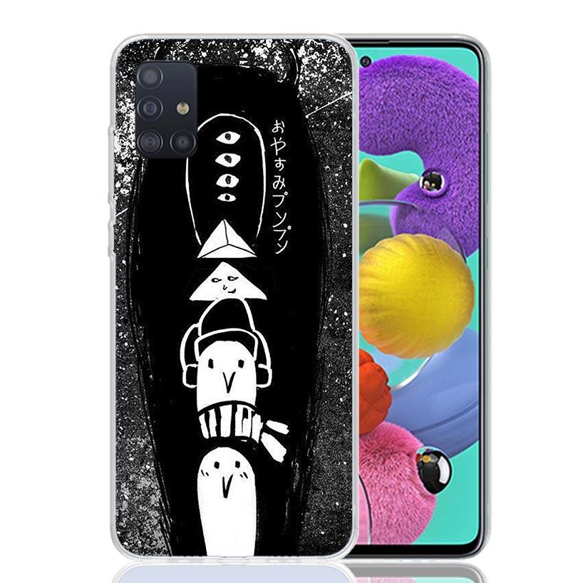 Oyasumi Punpun Phone Case for Samsung Galaxy A52 A51 A50S A12 A22 A32 A72 A10S A30S A31 A71 Note 20 Ultra 10 Plus S10 Galaxy A52