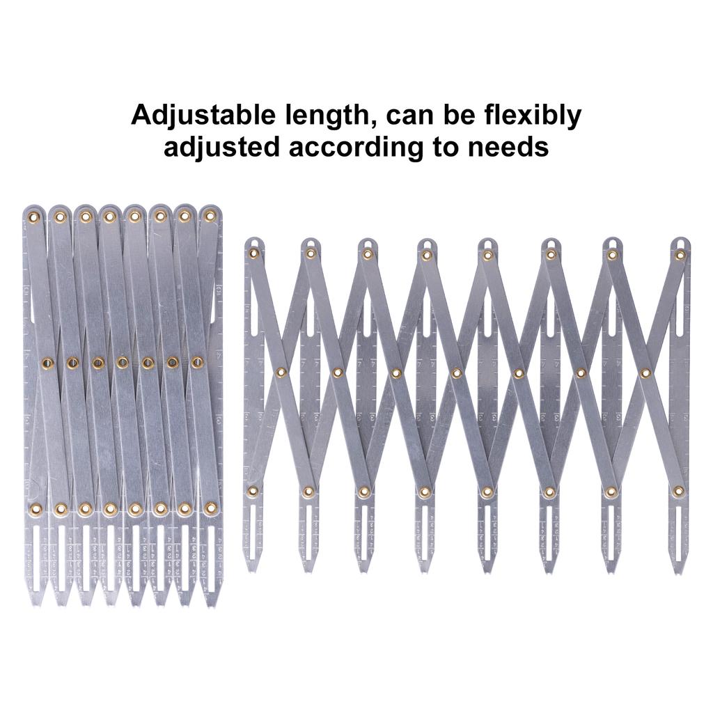 Aluminum Sewing Gauge Length Multifunctional Anti Rust Curtain Accessories for Household Curtain Accessories