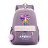 Anime Cartoon K-Pop Demon Hunters Printed Large Capacity Waterproof Backpack for Teenger Student Girl Boy Schoolbag Bookbag Gift Travel Bag