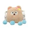 Cute Cartoon Plush Little Bag Female Polyester Diagonal Creative Bag Shoulder