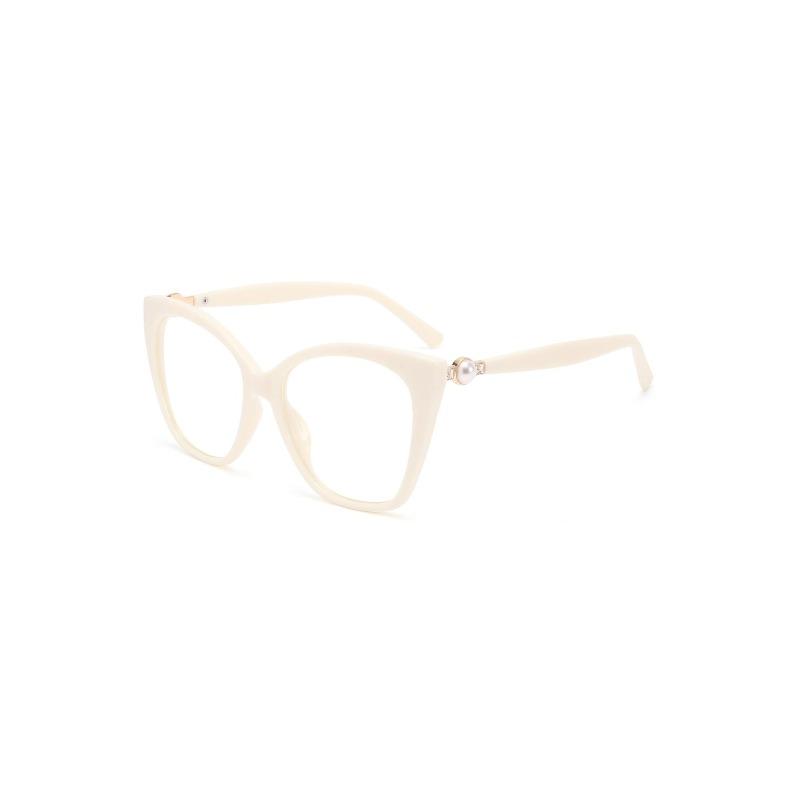 Big-frame cat's eye glasses trend computer goggles fashion flat mirror with myopia frame