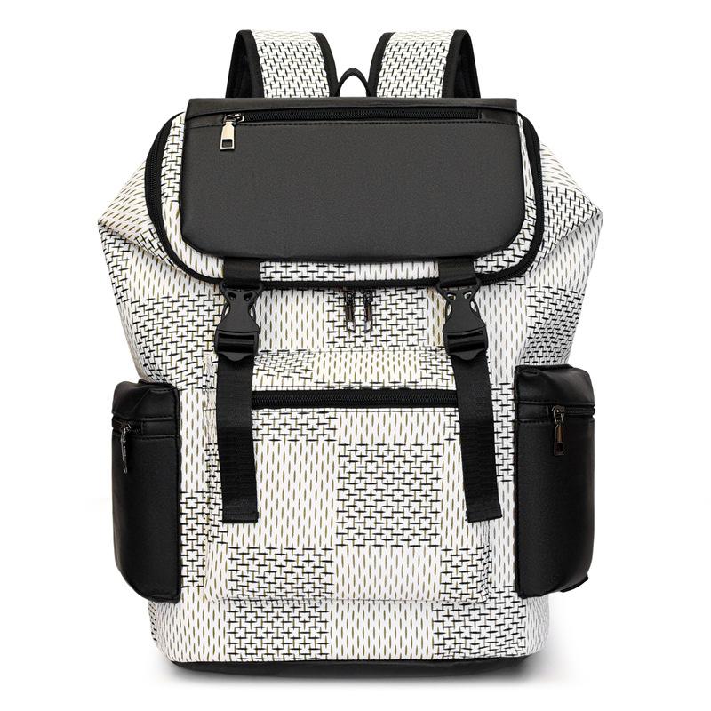 TS JYL laptop bag,Personality Flip Backpack Large Capacity Outdoor Sports Travel Bag
