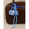 Ins wind wool felt mini bag cute balloon dog braided rope bag pendant versatile keychain car hanging