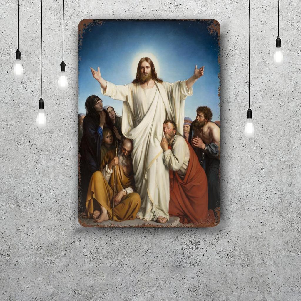 Jesu Metal Signs wall decor Vintage Tin Signs Captain Metal Poster Decor for Bar Pub Club Wall Decoration