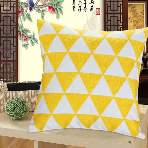 1pcs Beautiful Flower Embroidered Cushion Cover Cartoon Elephant Geometric Patterns Pillowcase Home Sofa Decoration Pillow Case 45x45cm 1390₽