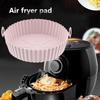 Food Grade  Fryer Silicone Baking Tray High Temperature Resistant Silicone Thick Baking Tray Cake Pizza Non-stick Baking Tray