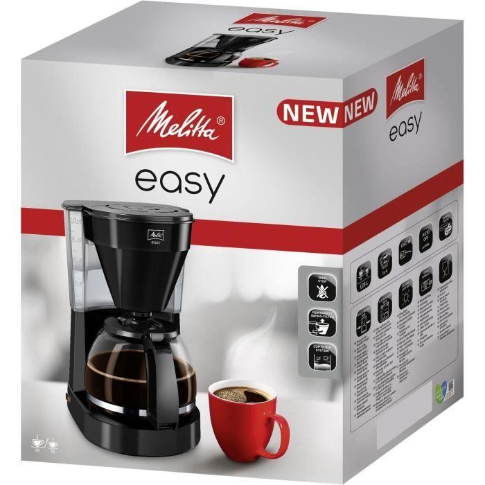 Kaffebryggare MELITTA Easy II 1023-02 - 1050 W - Svart