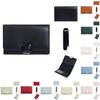 Ladies Wallet Card Holder Pu Leather Zipper Long Style For Daily Use