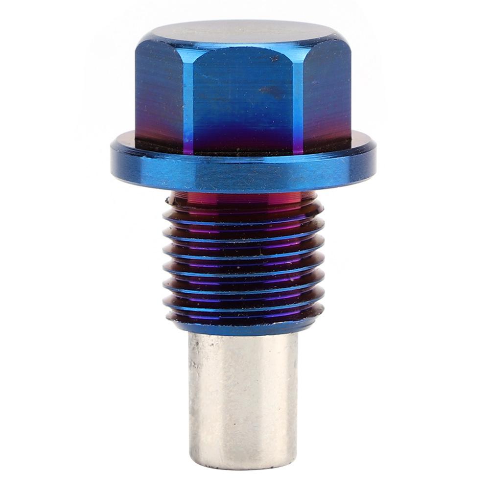 

Titanium Alloy Strong Magnetic Oil Pan Universal Plug Suction Iron Screw for Car ModifiedM12x1.25