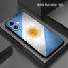 Uruguay flag ins Phone Case For iPhone 16 16e 15 14 13 12 11 XS XR Plus Mini Pro Max Soft black Shockproof Cover