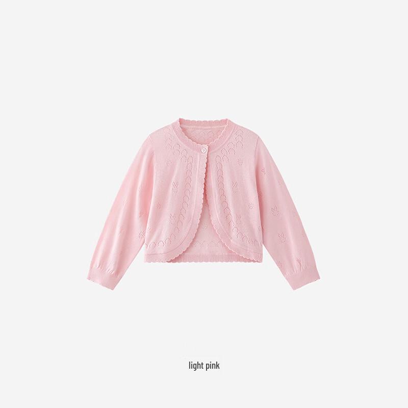 YEEHOO Girls' Lightweight Long Sleeve Knit Cardigan