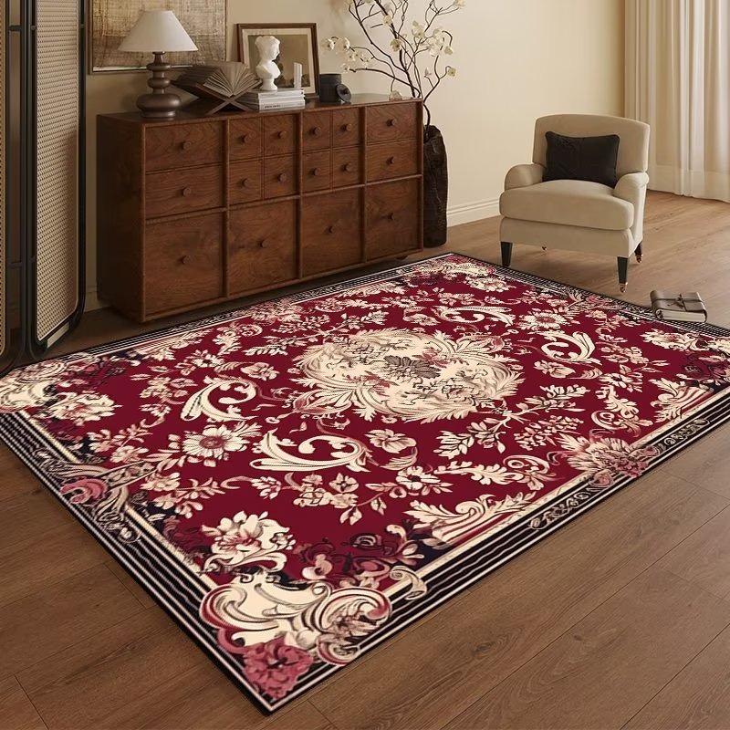 Modern Luxury Carpet Living Room Decor Non-slip Coffee Tables Geometric Foot Mat Large Black Gold Area Decoration Bedroom Rug