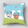 Bubu Dudu Pillowcase Cute Cartoon Bear Pillowcase Living Room Sofa Cushion Cover Bedroom Home Decoration Children's Gift